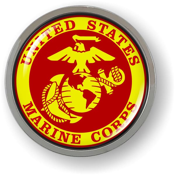 U.S. Marine Corps - USMC Emblem (r/y)
